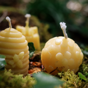 Bee Hive Wax Candle